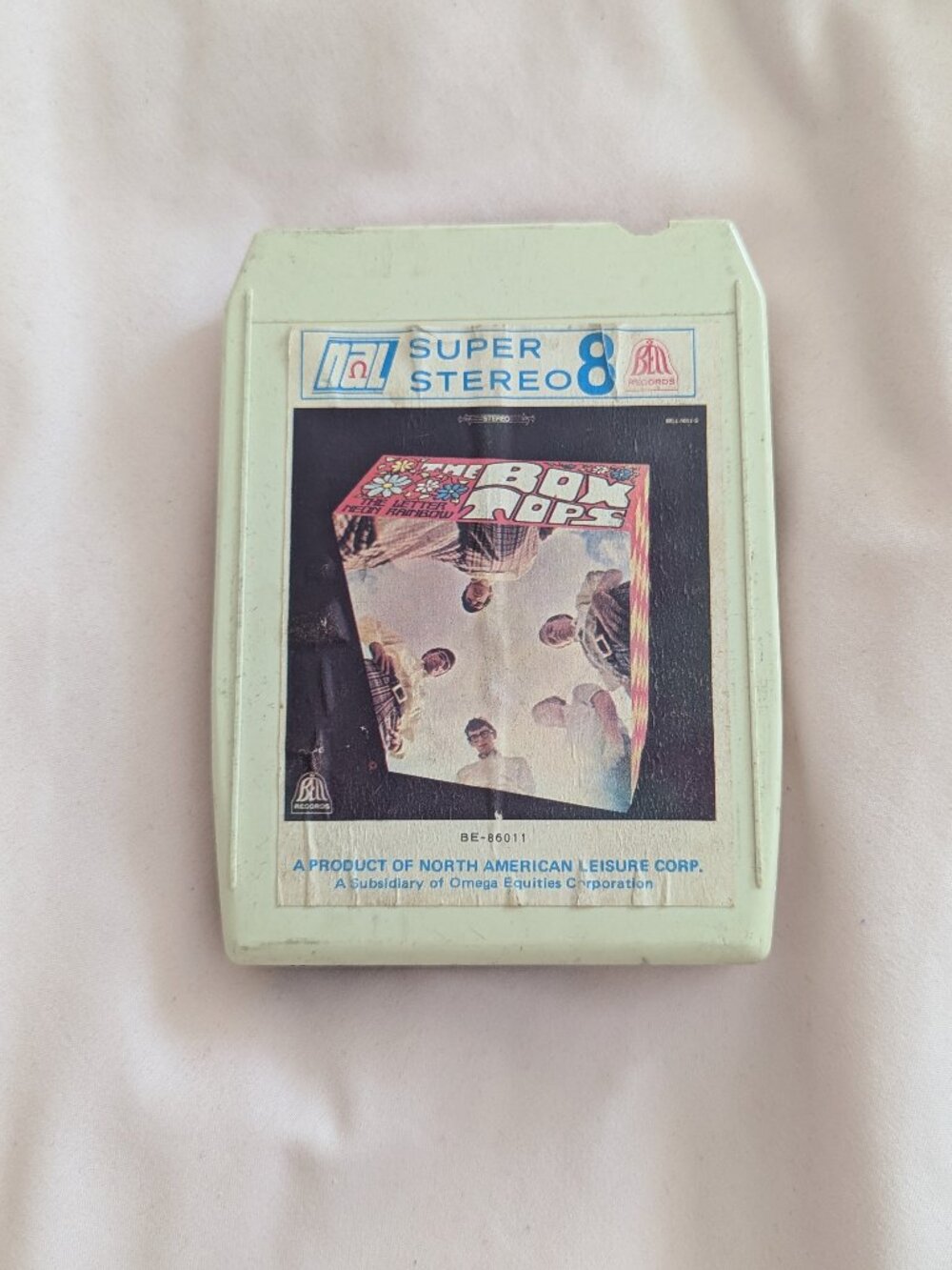 The Box Tops The Letter Neon Rainbow 8 Track Tape